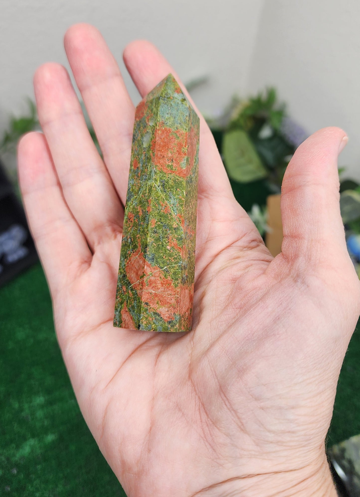 Unakite Tower 💚🧡