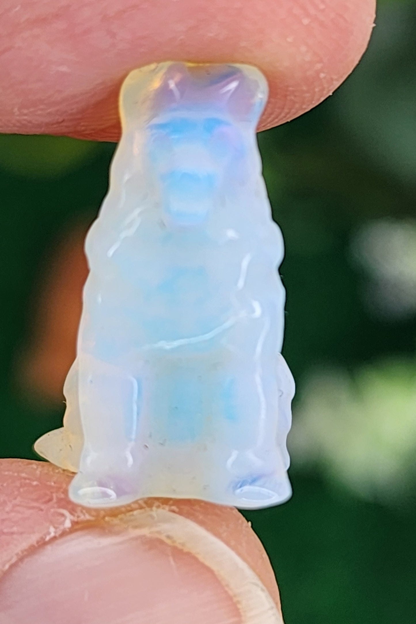 Mini Opalite and Silver Sheen Obsidian Shepherd Dogs 🐕‍🦺