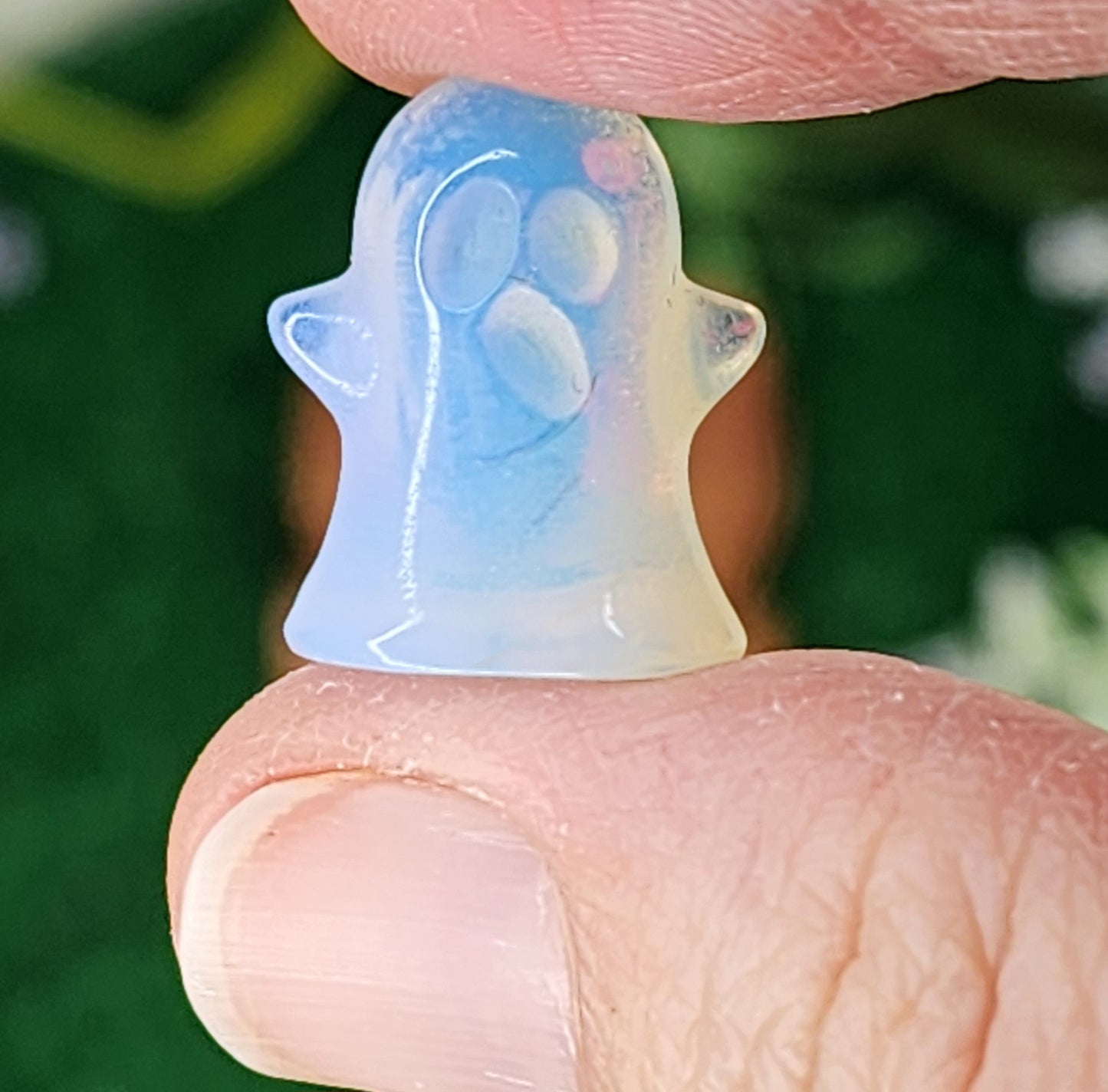 Mini Opalite and Silver Sheen Obsidian Ghosts 👻🖤