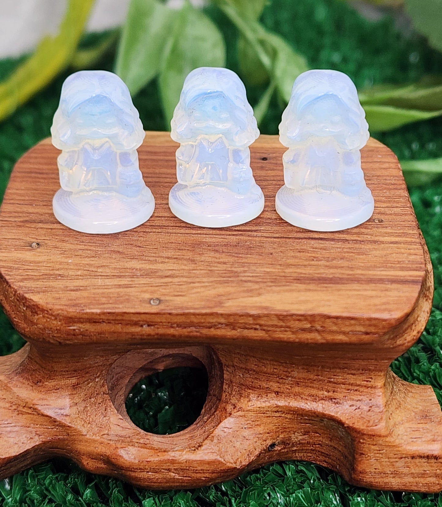 Mini Opalite Harry Potter and Hermione Granger Carvings