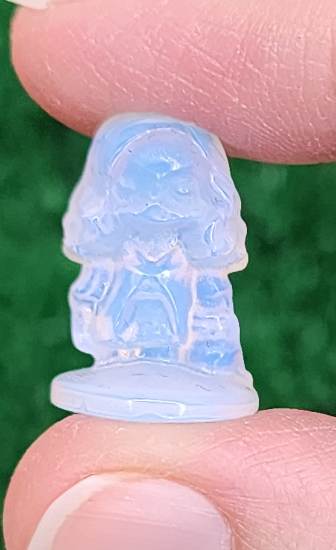 Mini Opalite Harry Potter and Hermione Granger Carvings