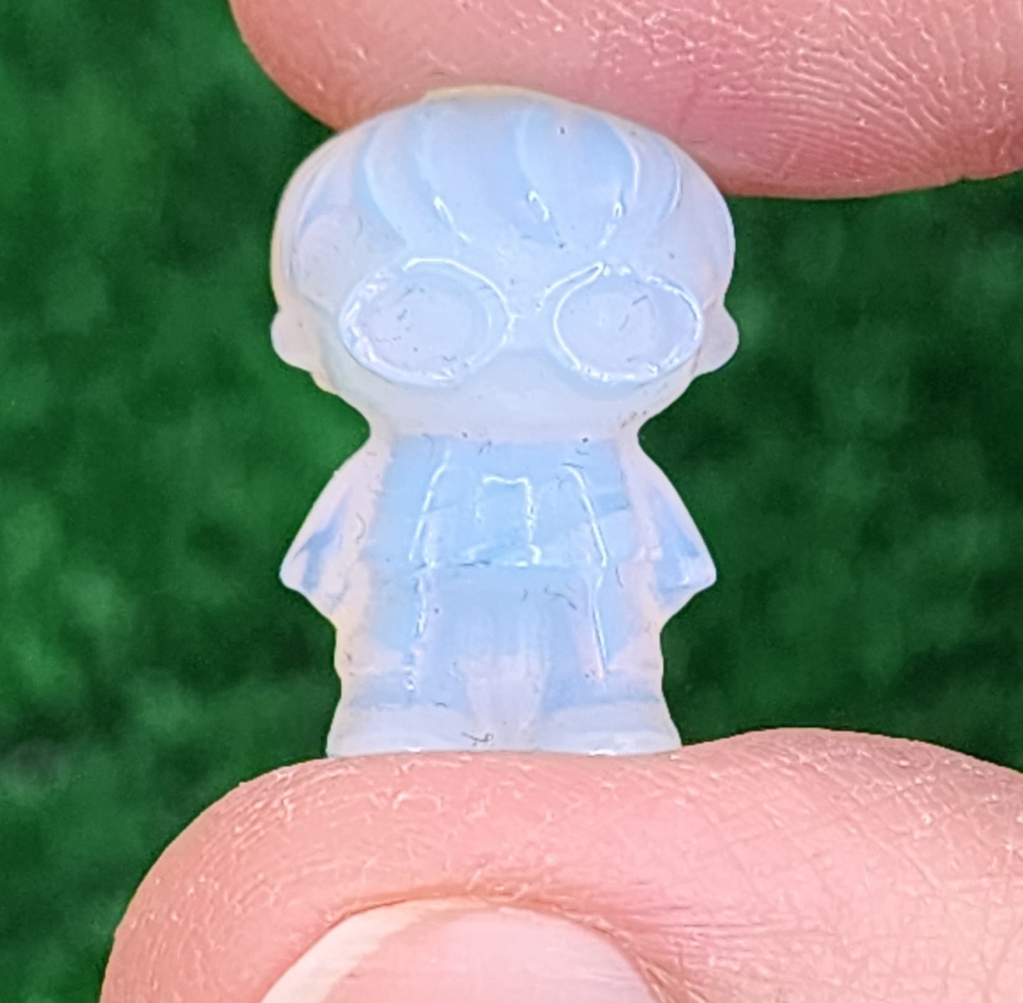 Mini Opalite Harry Potter and Hermione Granger Carvings
