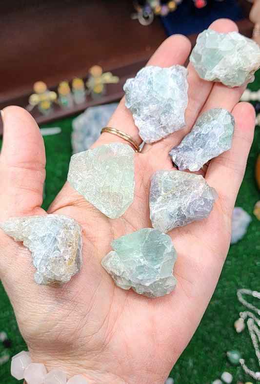 Raw Fluorite Chunks (Small) 🌈