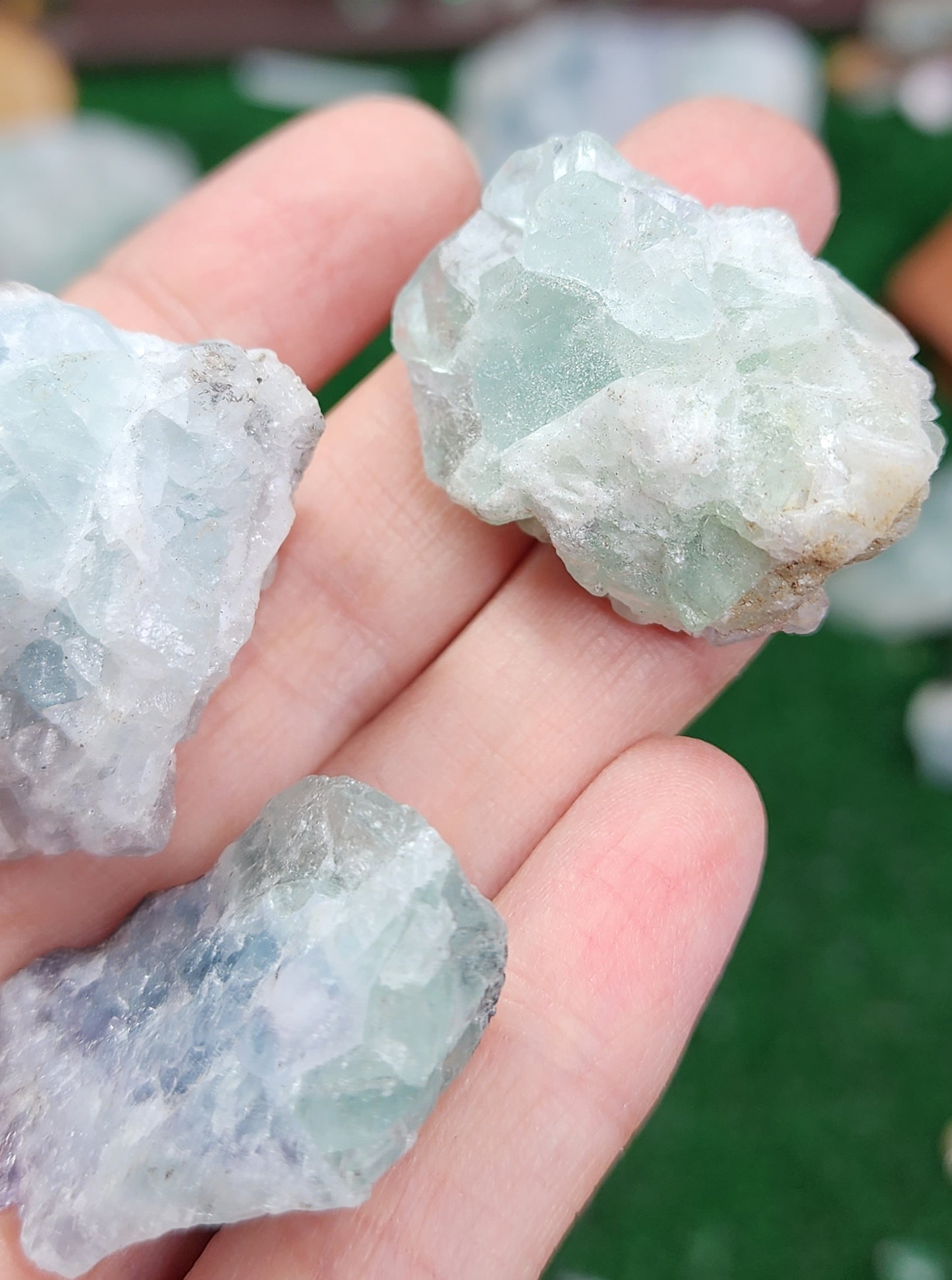 Raw Fluorite Chunks (Small) 🌈