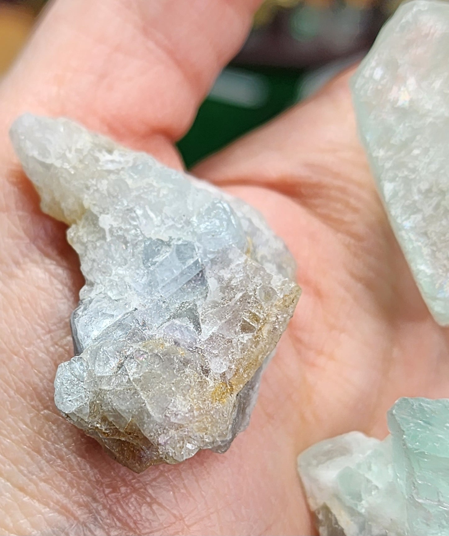 Raw Fluorite Chunks (Small) 🌈
