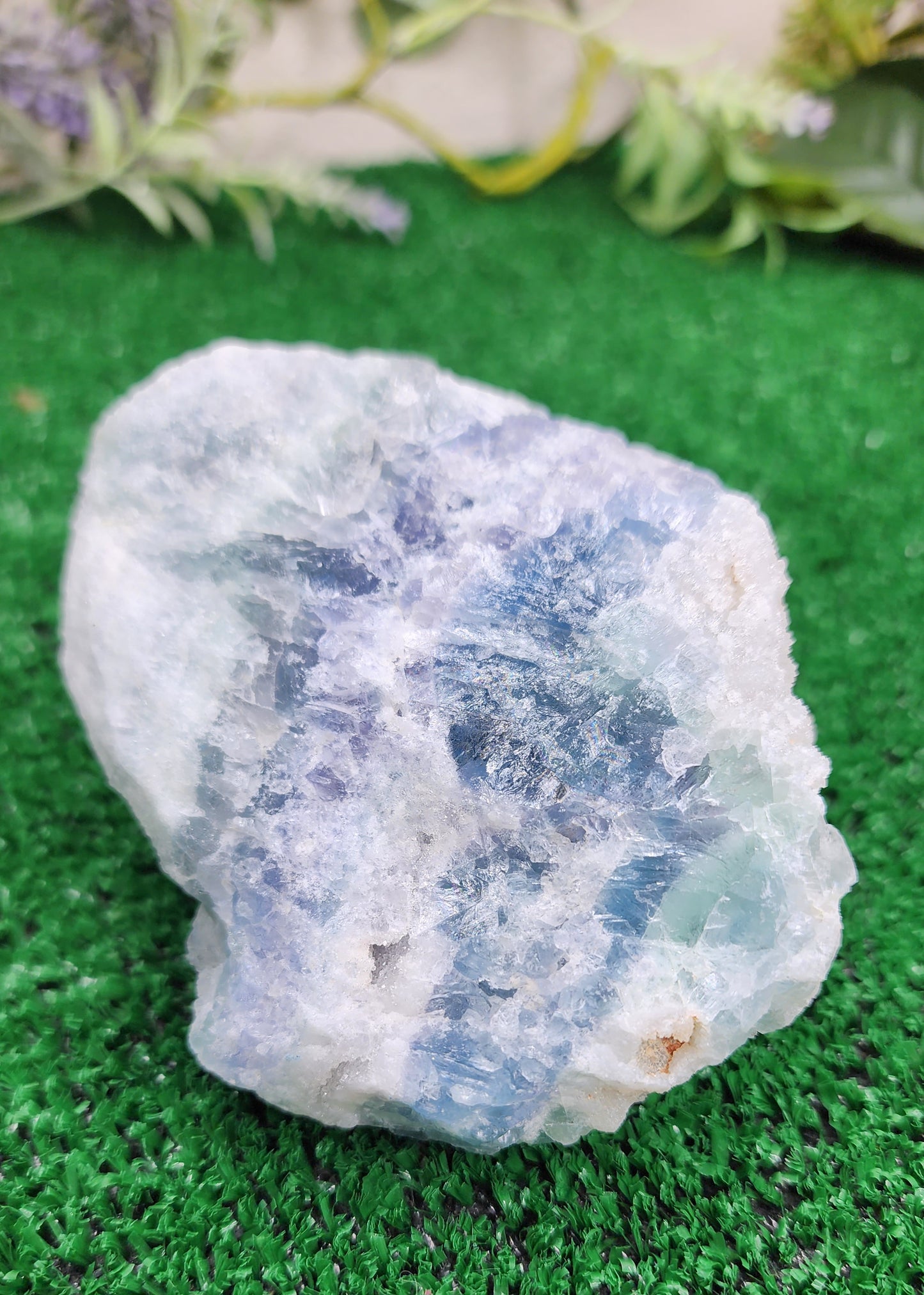 Raw Multicolored Fluorite Chunk (XL) 🌈