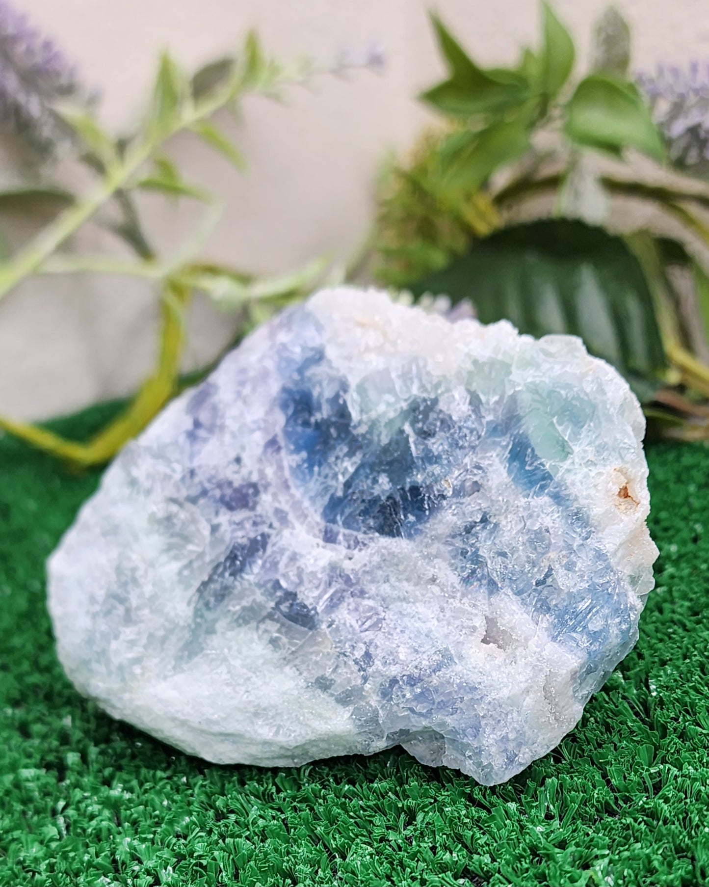 Raw Multicolored Fluorite Chunk (XL) 🌈