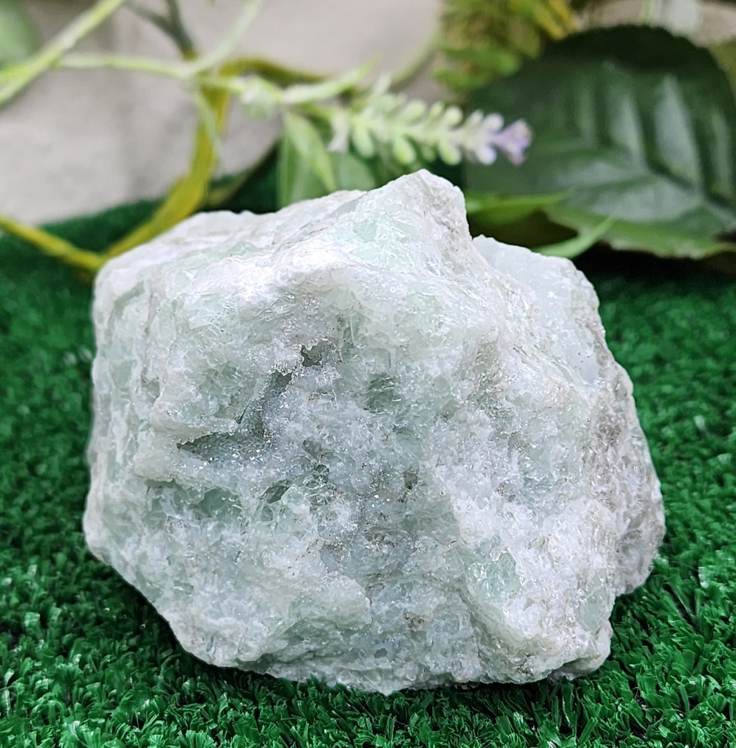 Raw Green Fluorite Chunk (XL) 🌈