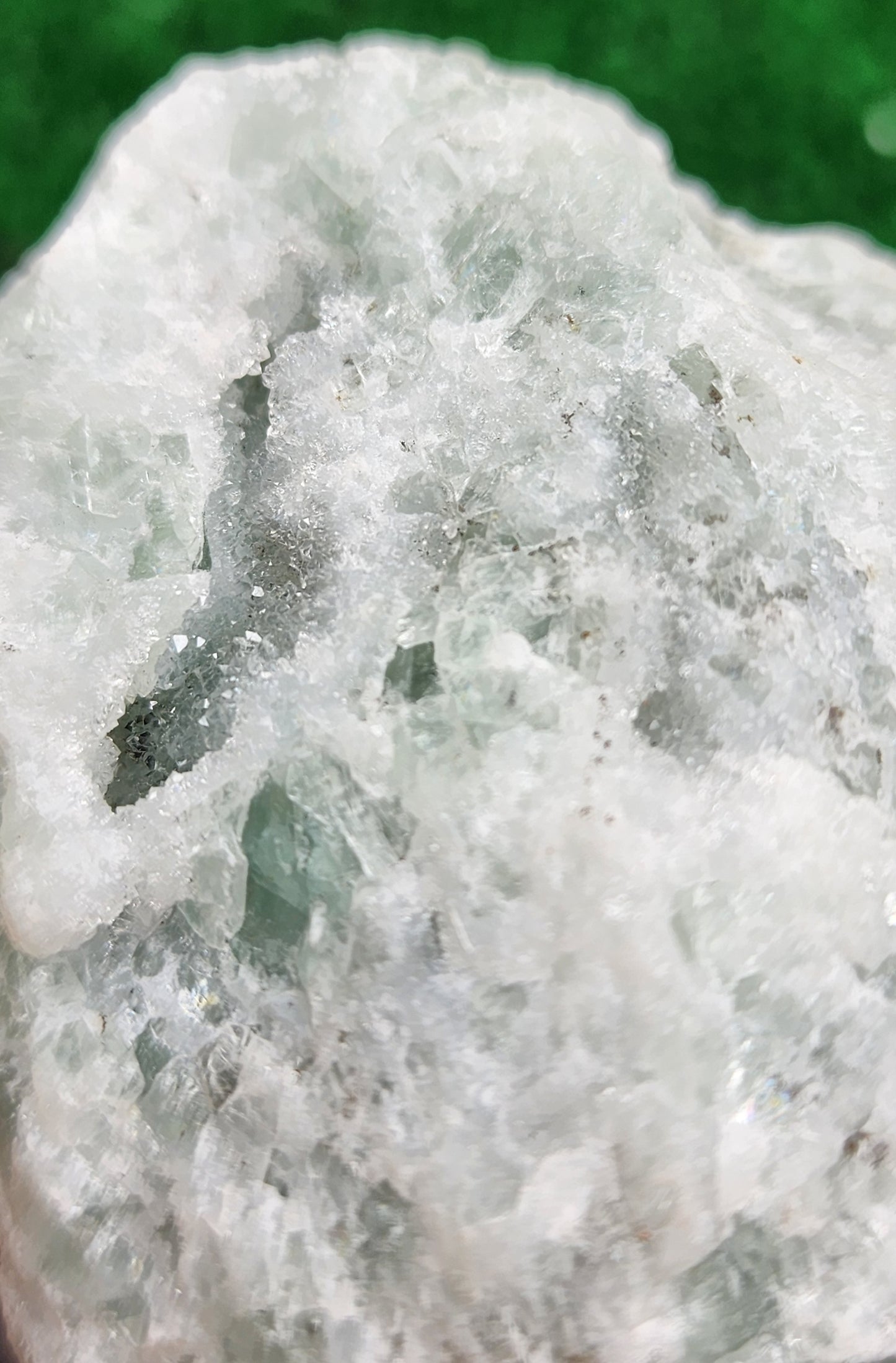 Raw Green Fluorite Chunk (XL) 🌈