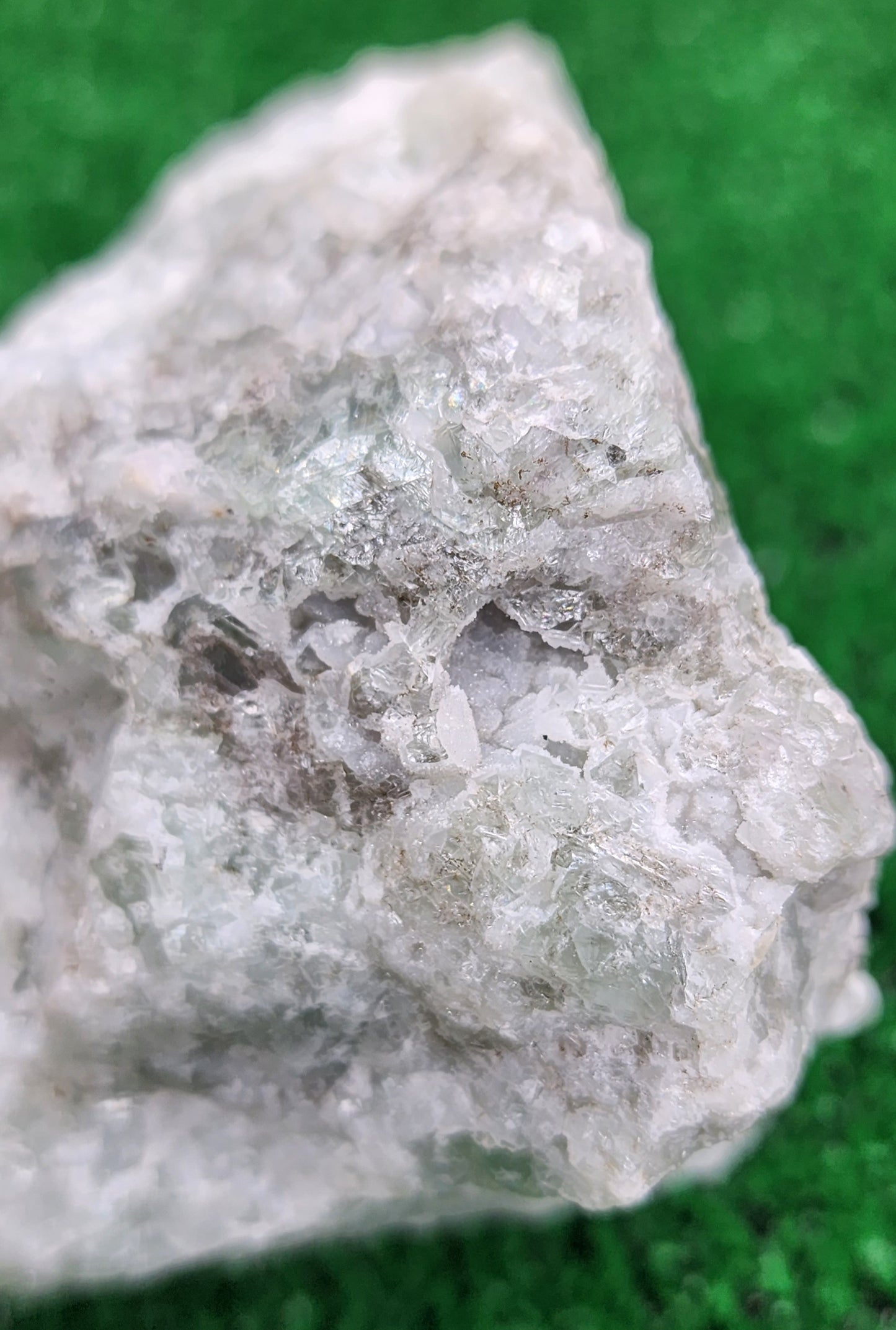 Raw Green Fluorite Chunk (XL) 🌈