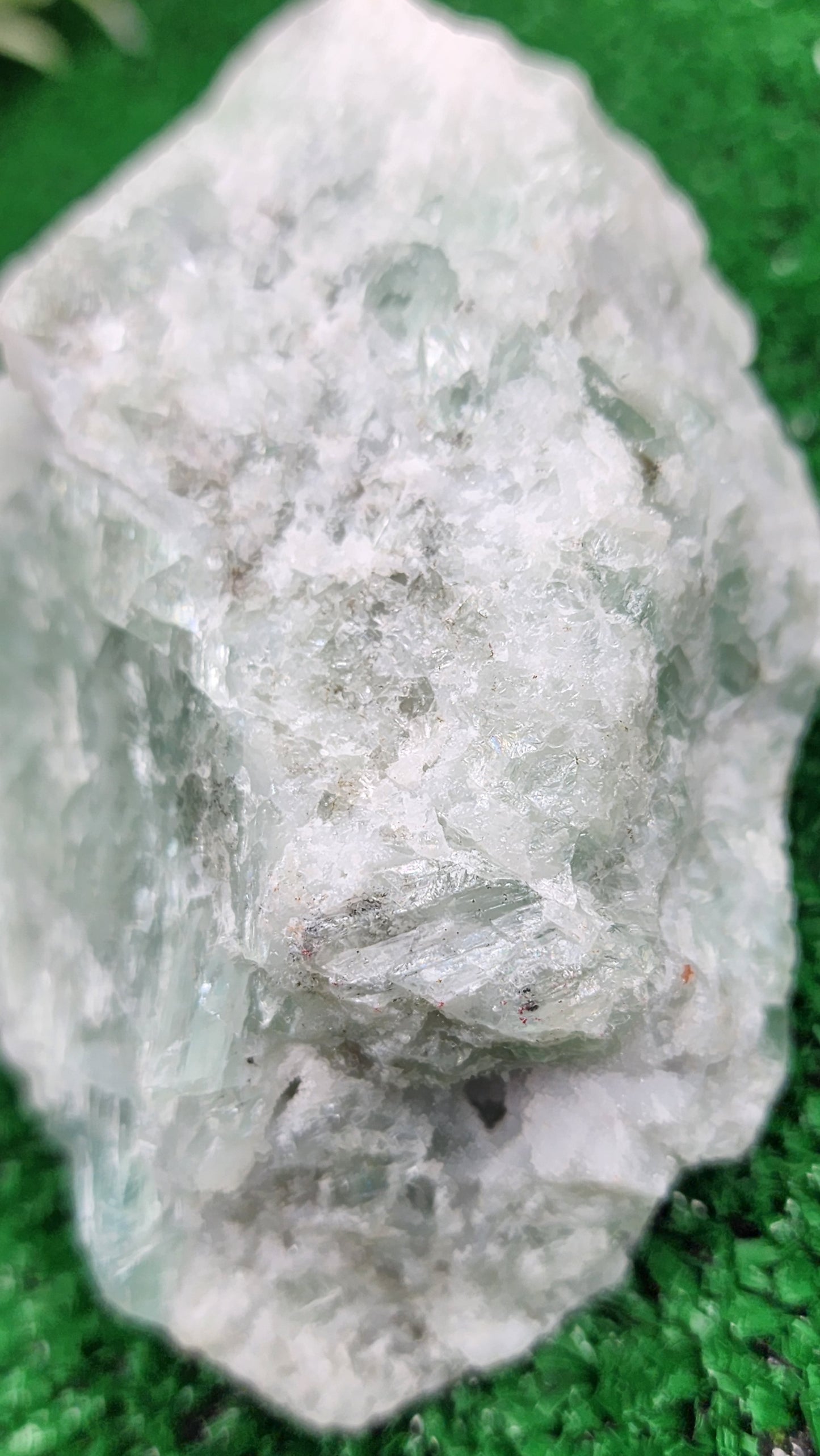 Raw Green Fluorite Chunk (XL) 🌈