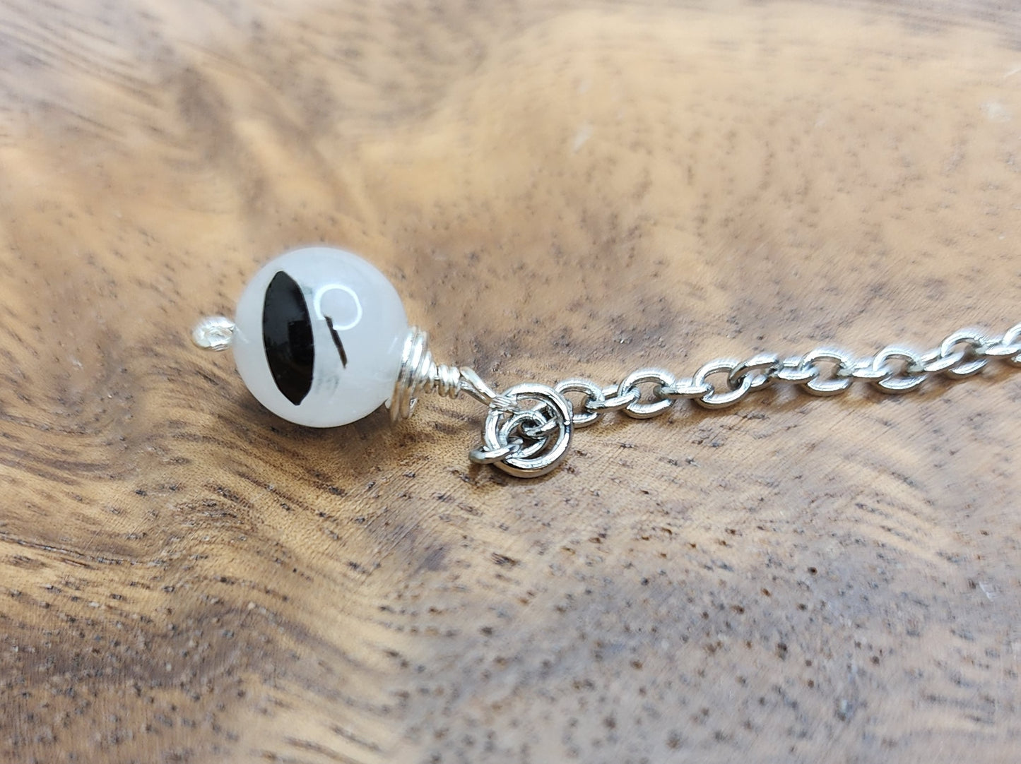 Clear Quartz Fairy Pendulum w/ Tourmalined Quartz 🧚‍♀️
