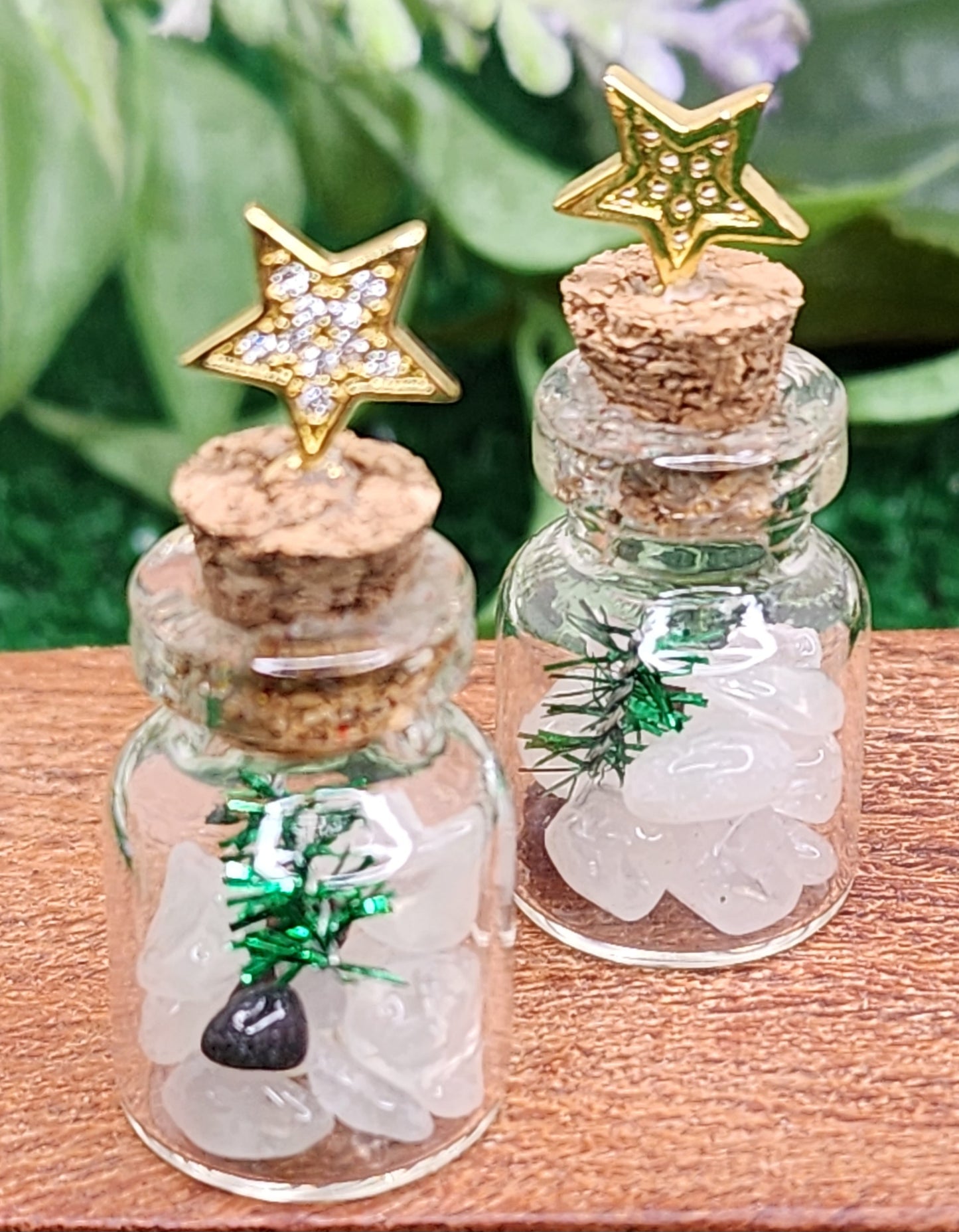 Mini Snowy Holiday Jars ❄️