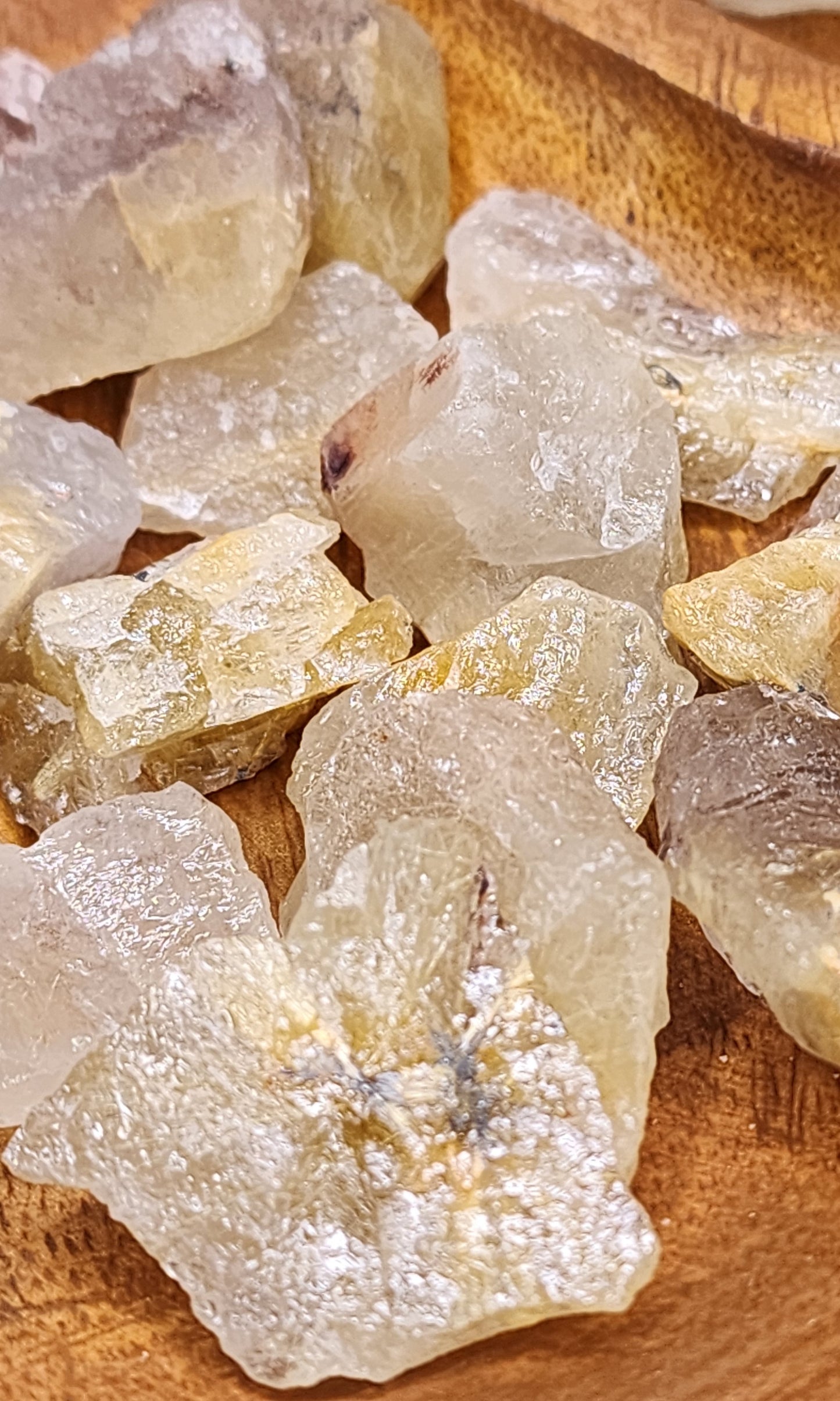 Rutilated Quartz Chunks 💫