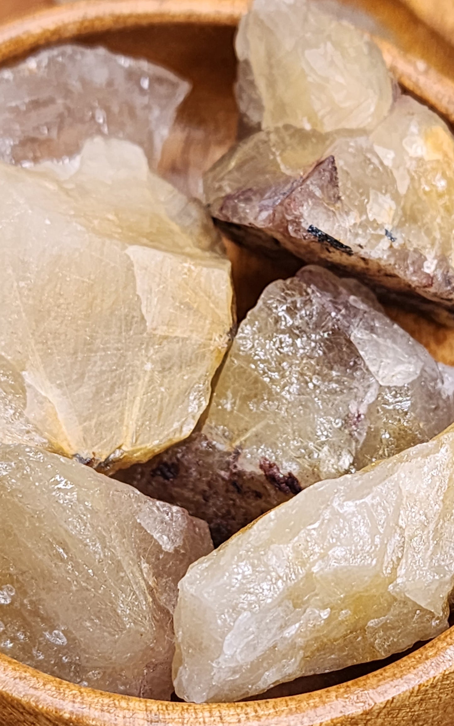 Rutilated Quartz Chunks 💫