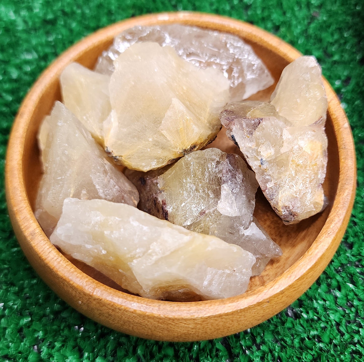 Rutilated Quartz Chunks 💫
