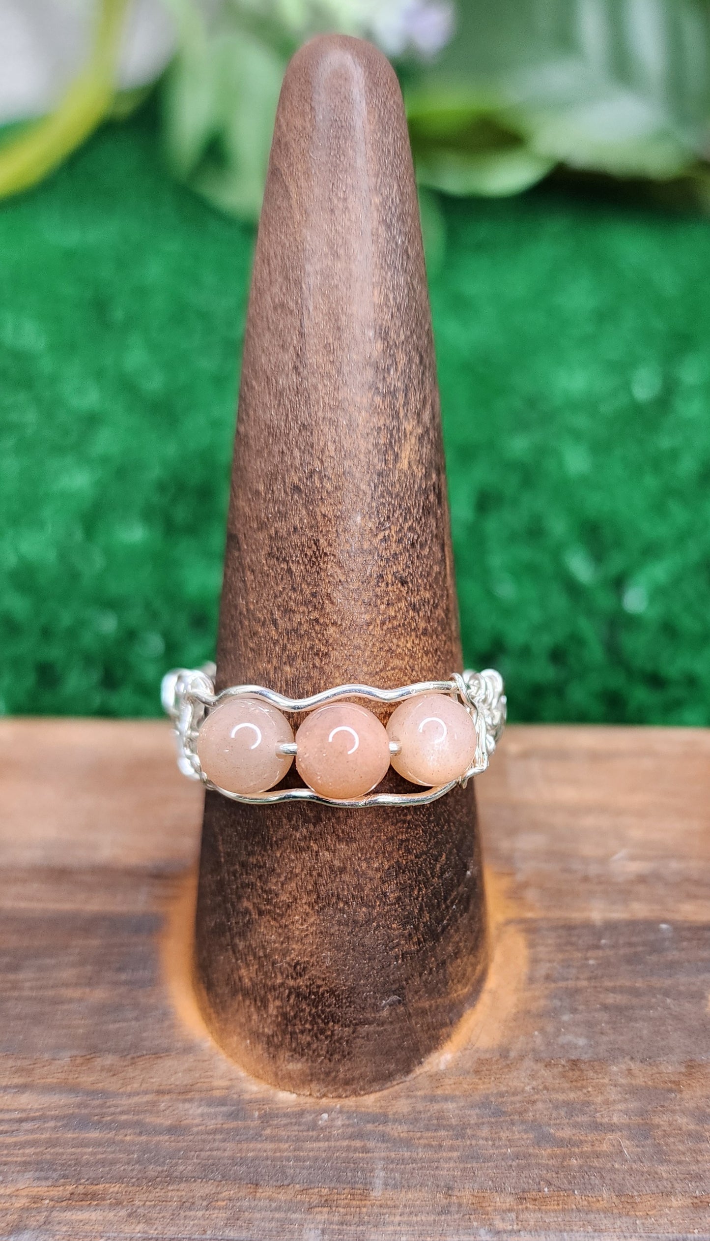 Sunstone Wire Wrapped Ring ☀️