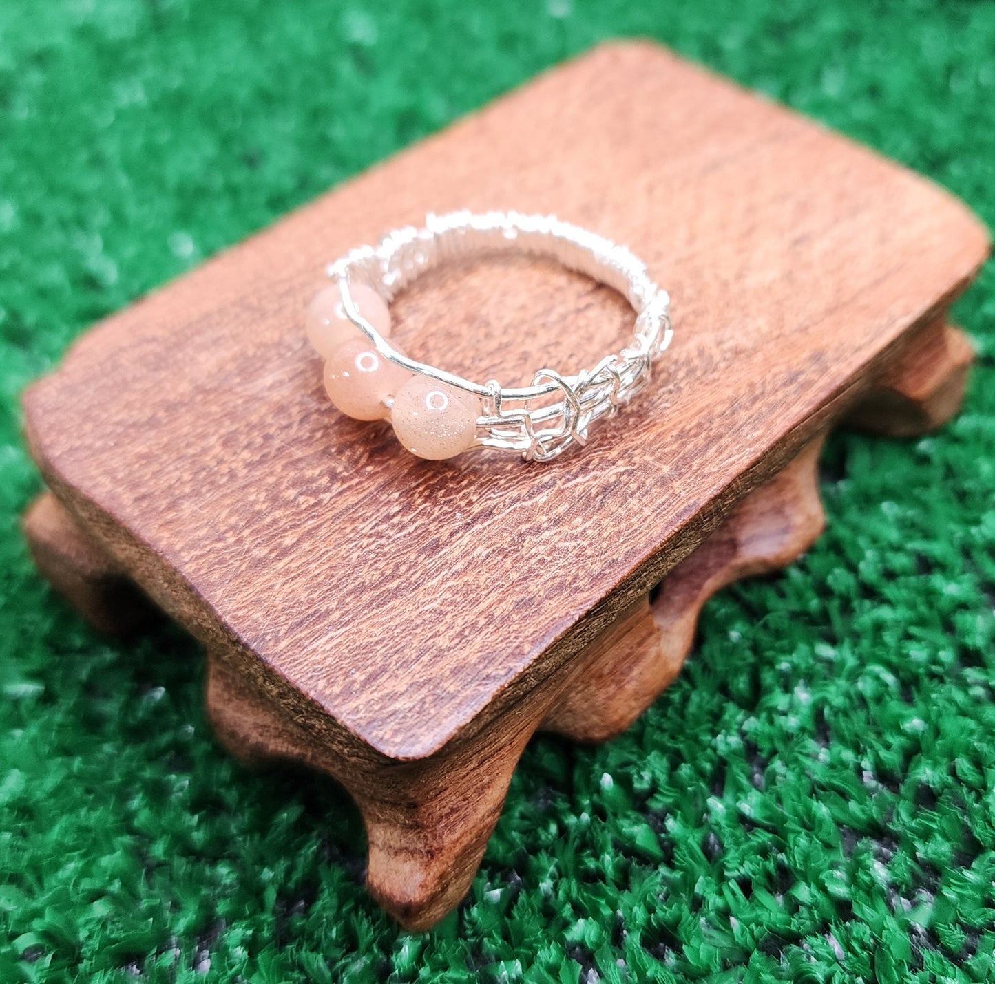 Sunstone Wire Wrapped Ring ☀️