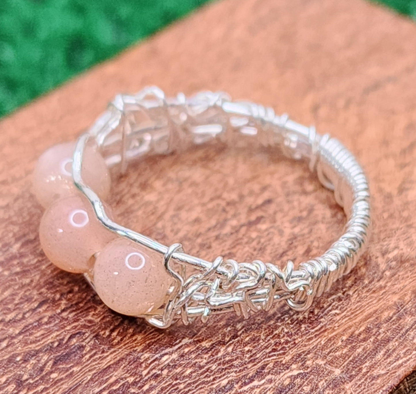 Sunstone Wire Wrapped Ring ☀️