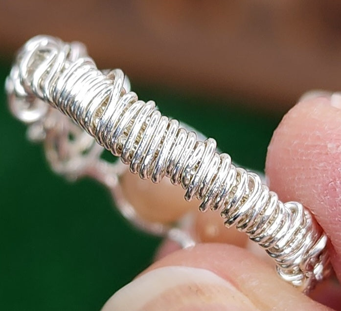 Sunstone Wire Wrapped Ring ☀️