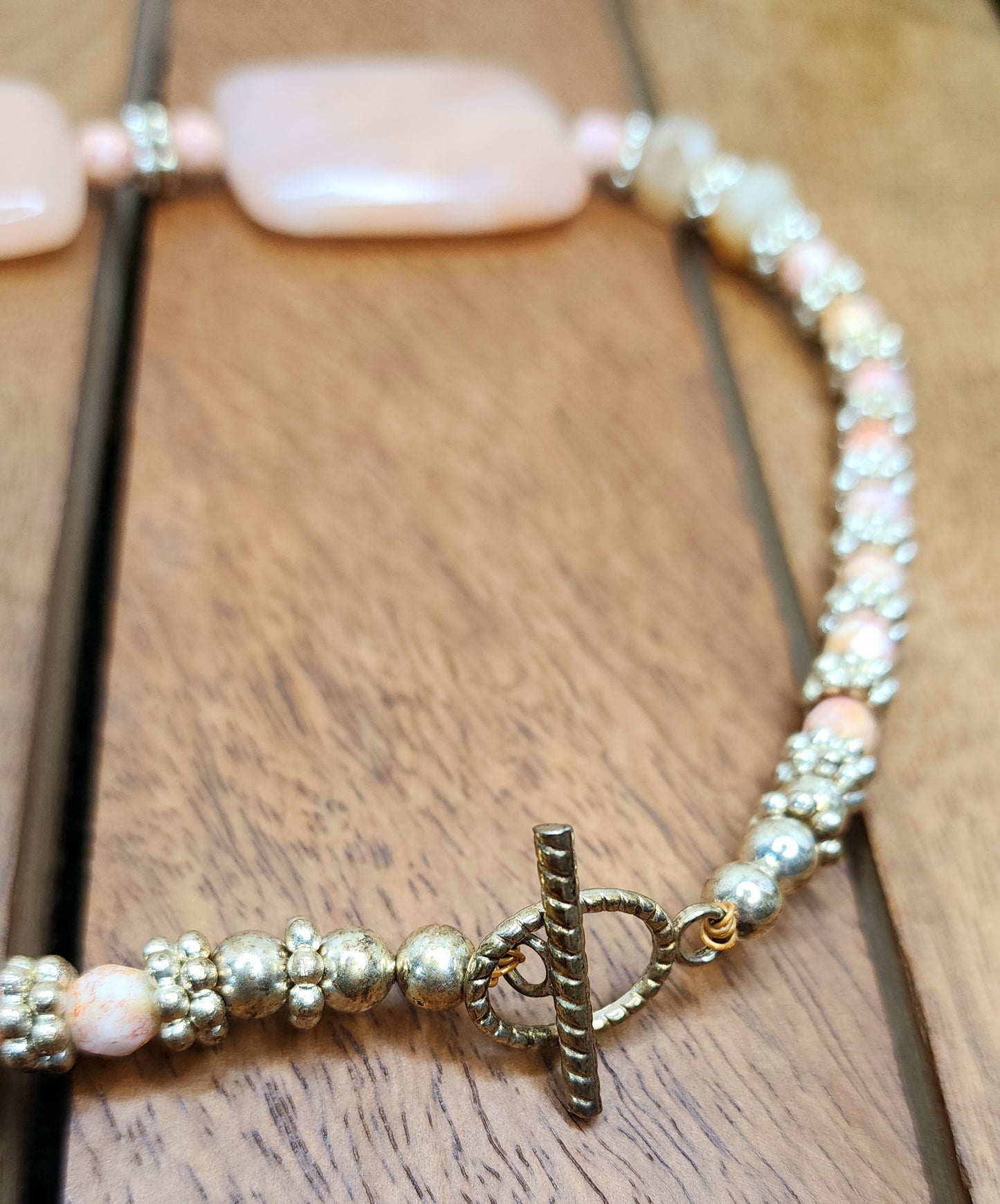 Peach Quartz Necklace 🍑