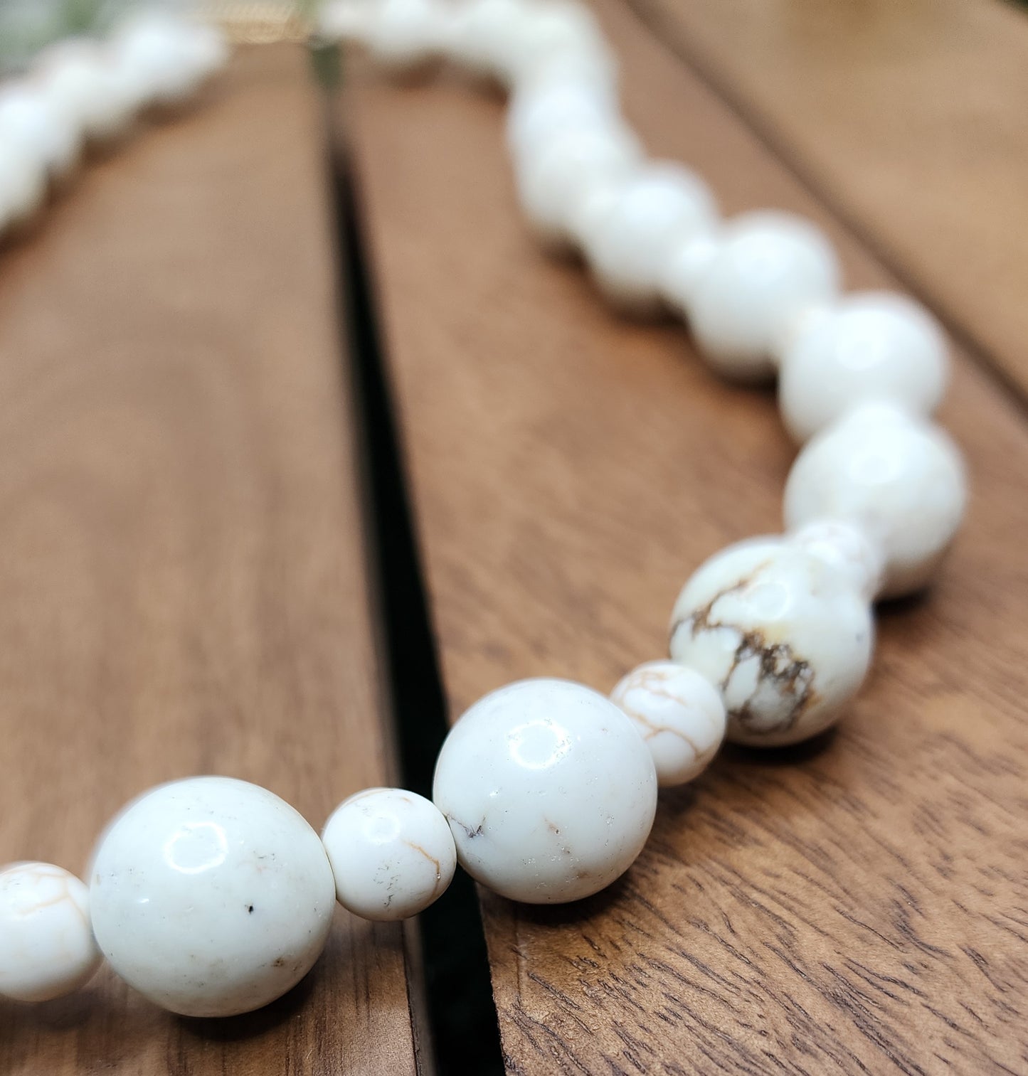 Magnesite Necklace 🤍