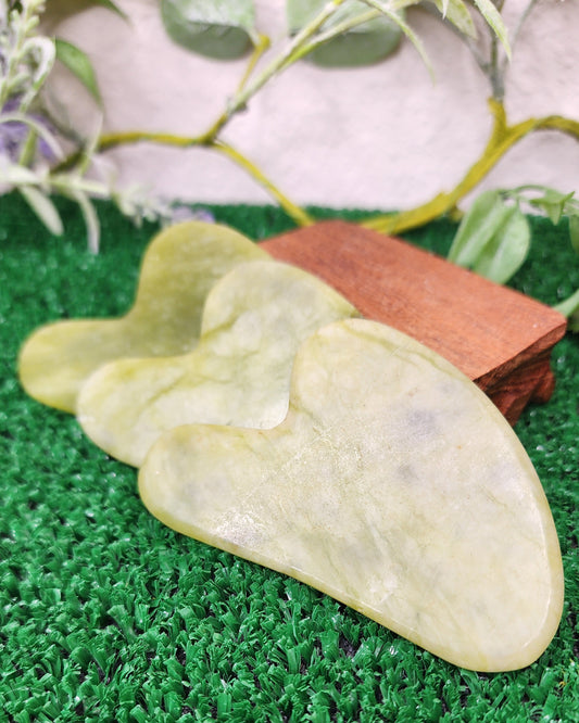 Green Jade Face Gua Sha Tools