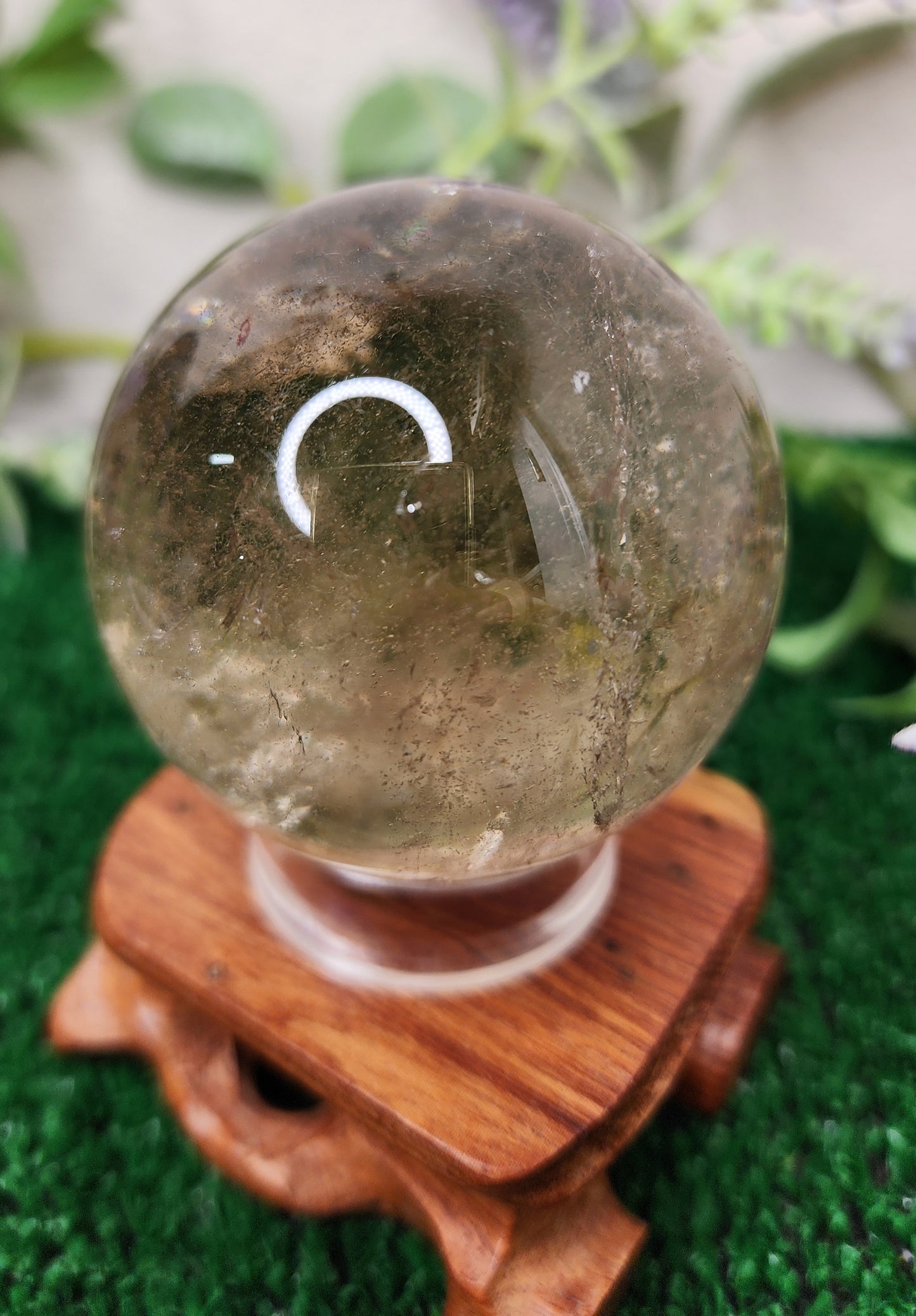 Smoky Quartz Spheres