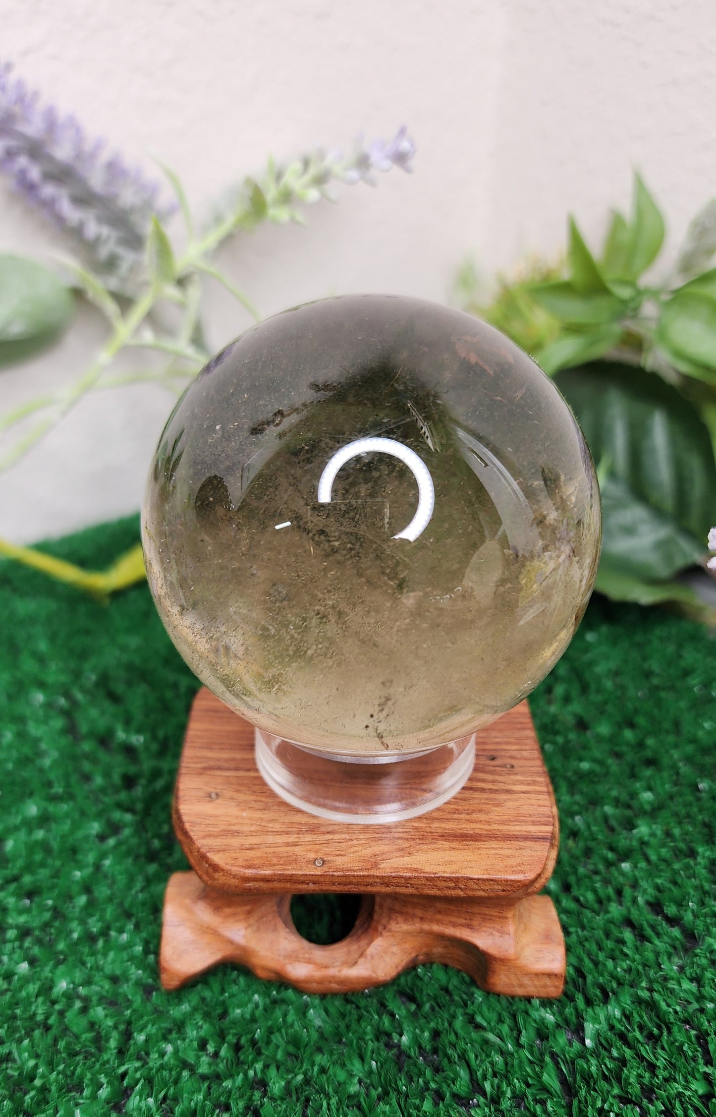 Smoky Quartz Spheres