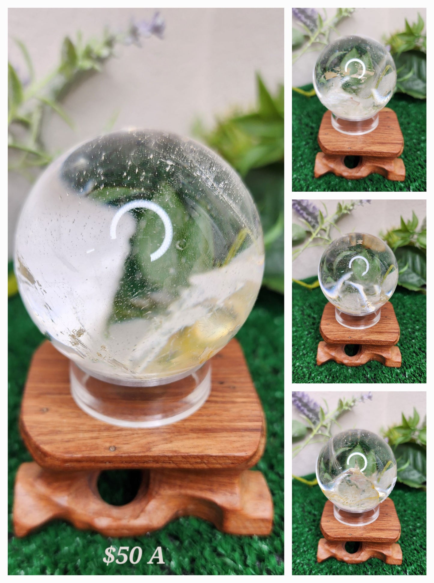 Clear Quartz Spheres