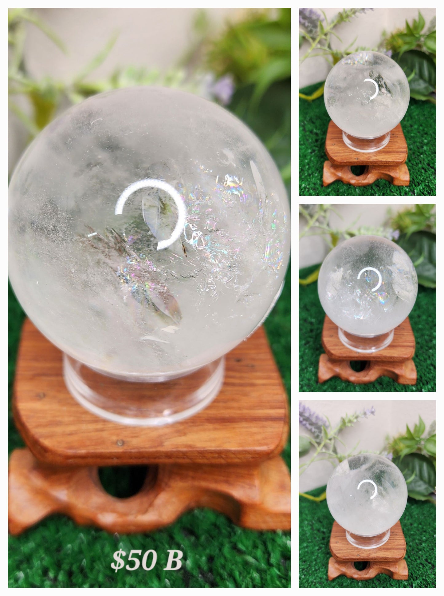 Clear Quartz Spheres