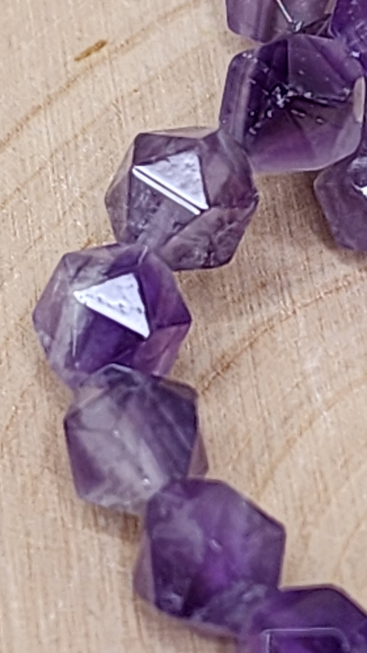 Faceted Dream Amethyst Bracelets (8mm)