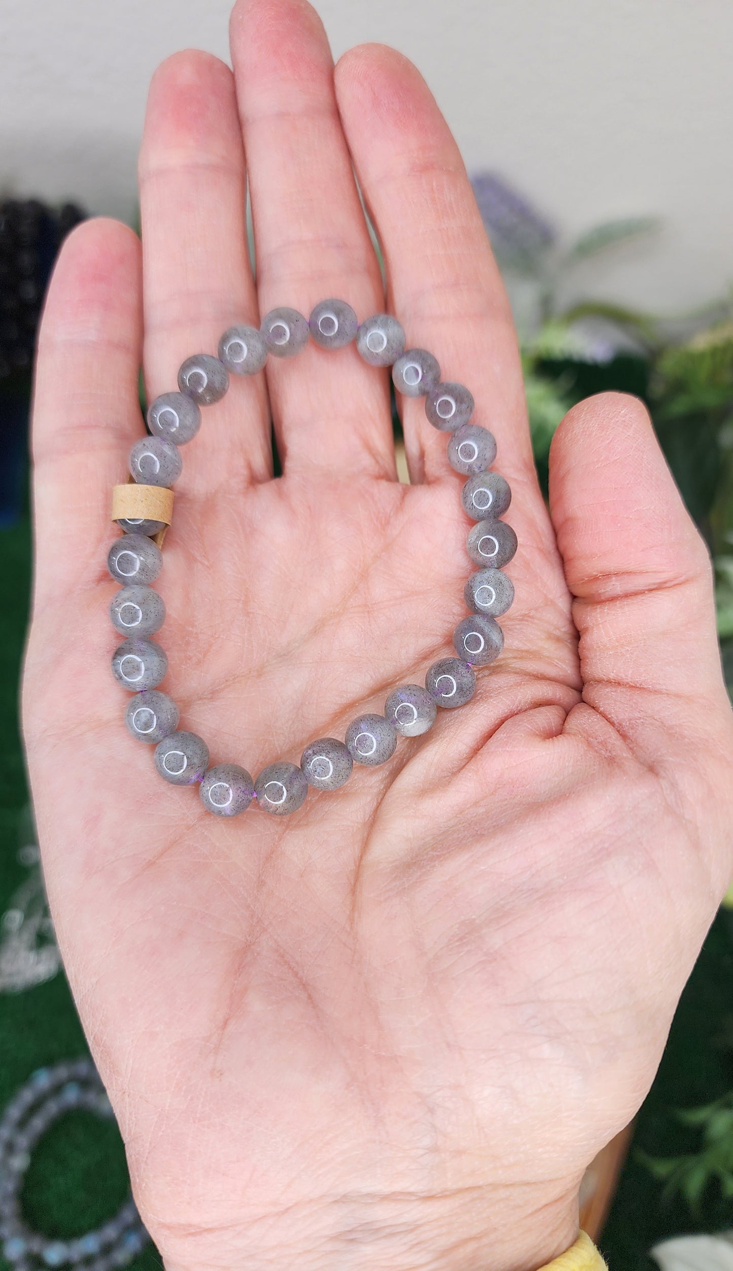 Labradorite Beaded Bracelets (8mm)