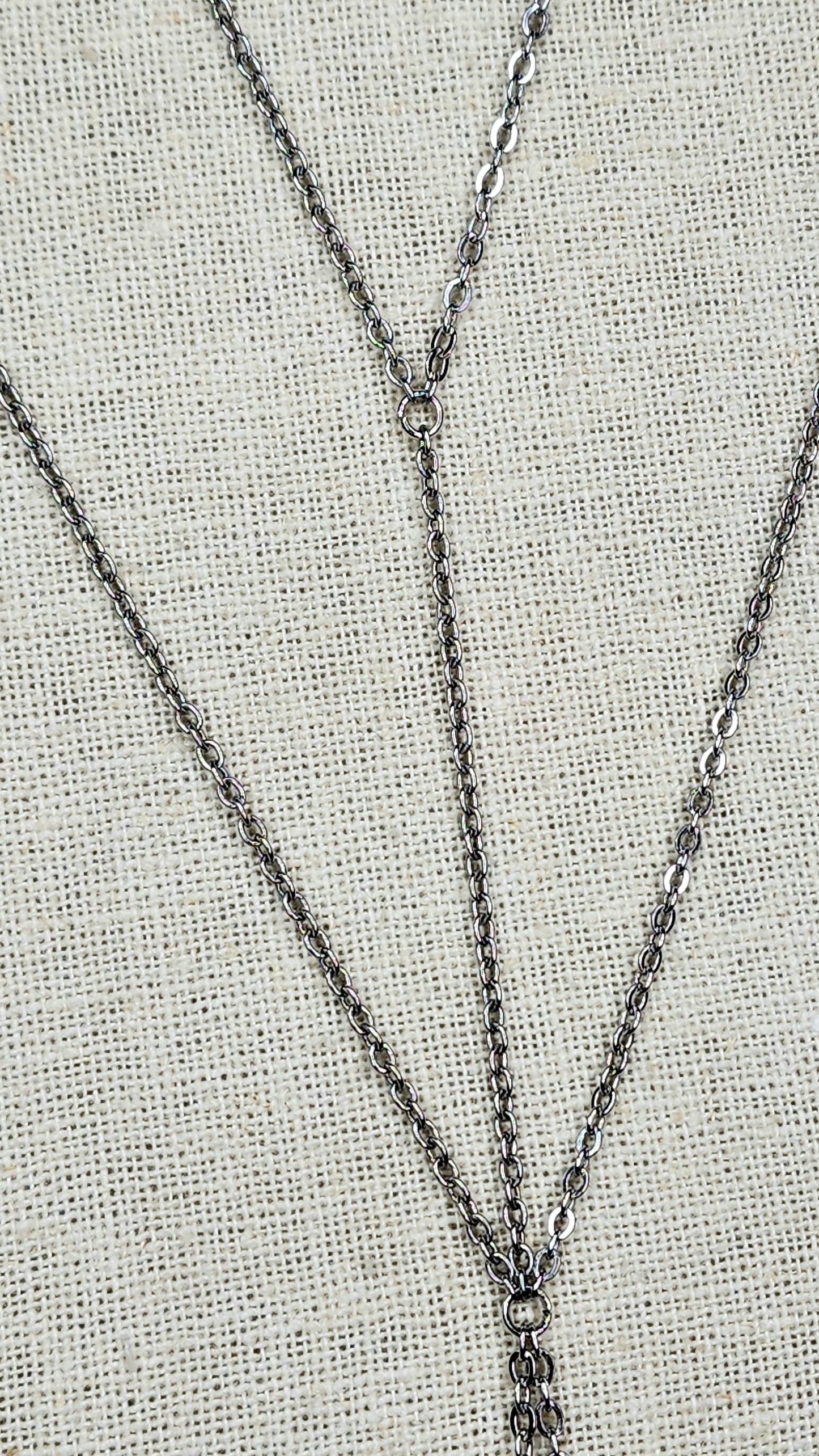 The Belle Style Necklace w/ Moonstone Locket