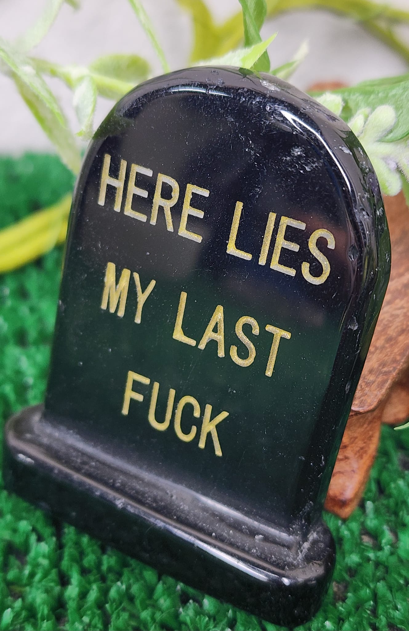 "Here Lies My Last F*ck" Gravestones