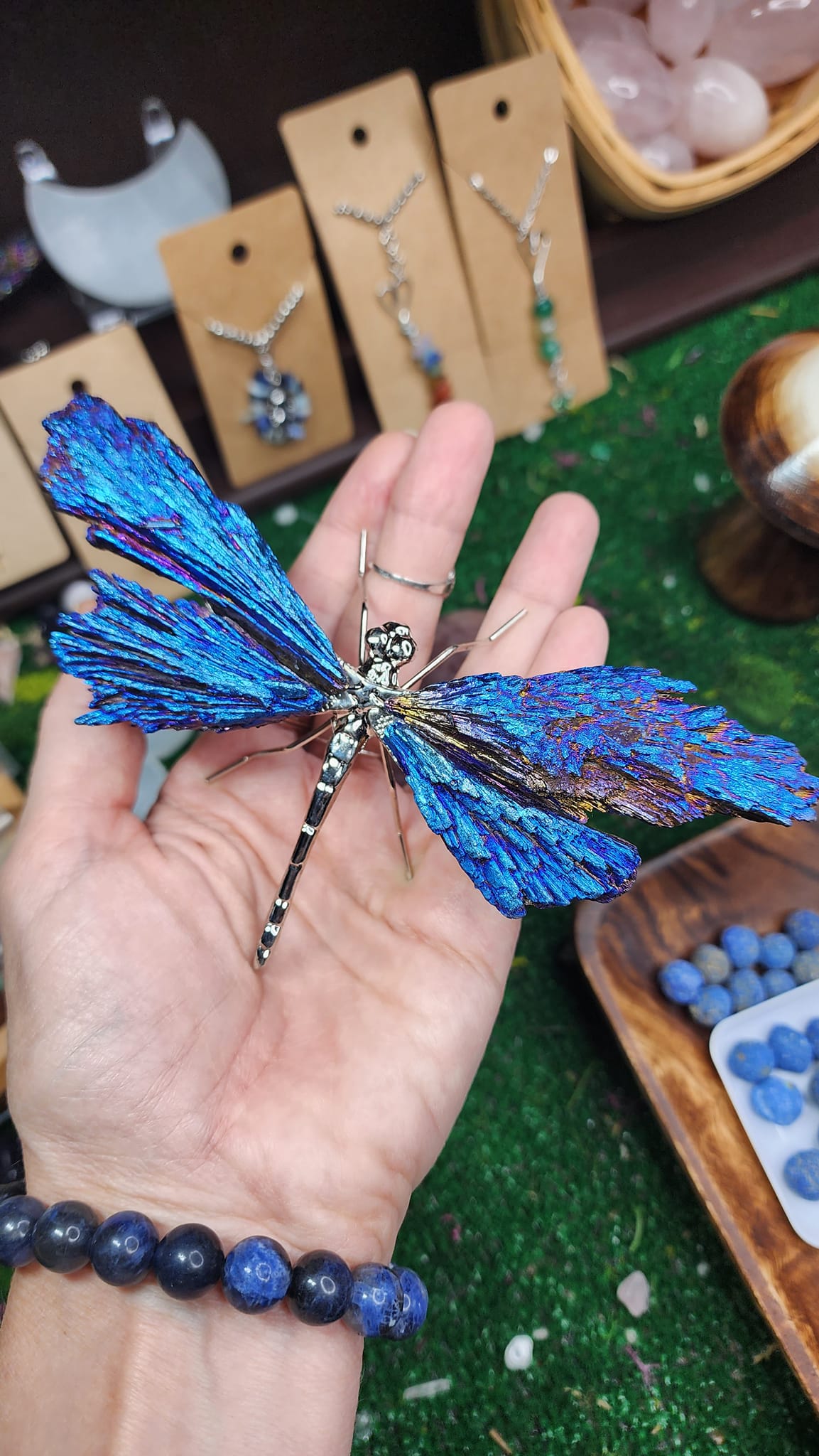 Titanium Aura Black Kyanite Dragonflies 🧚‍♂️