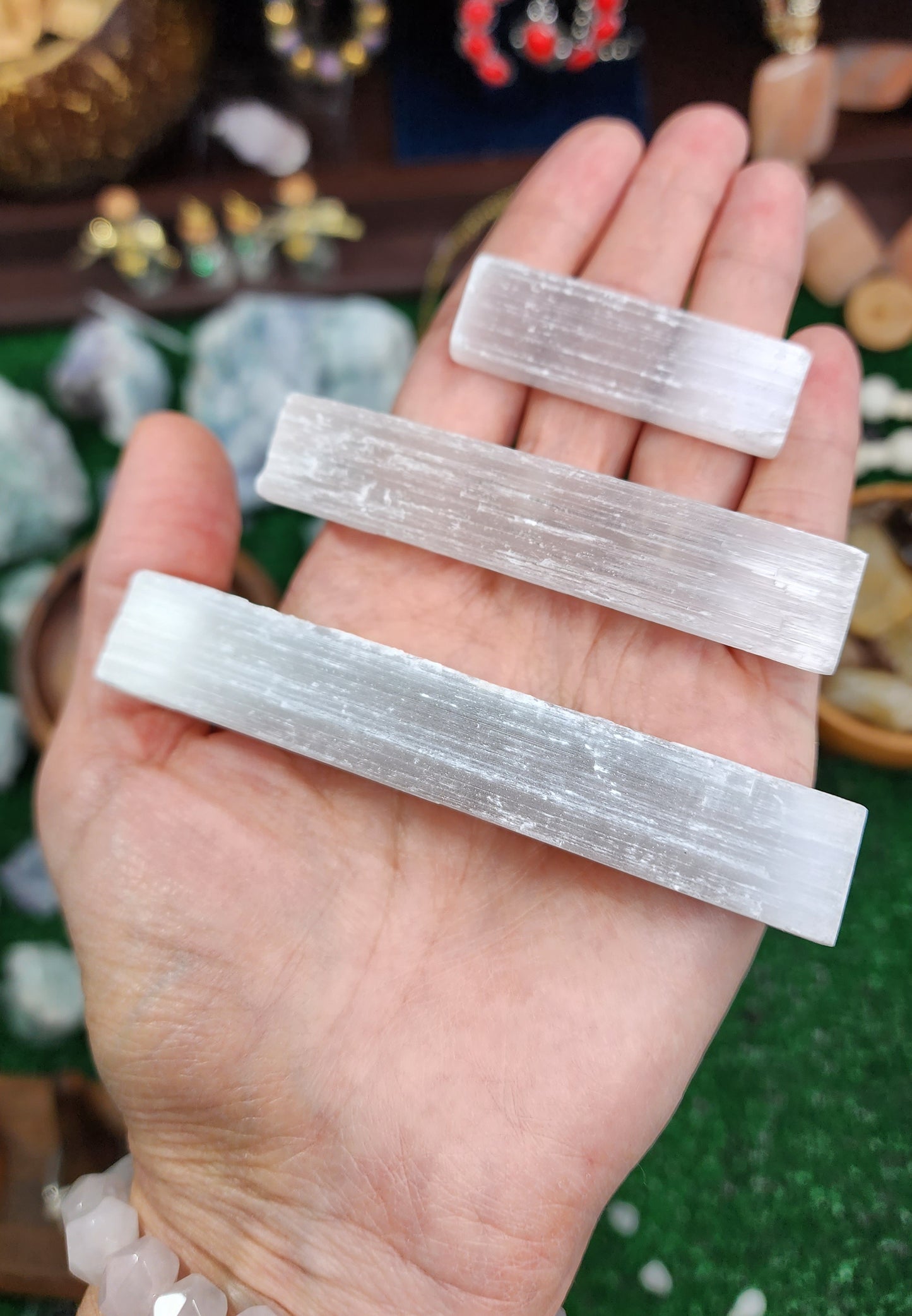 Selenite Wands