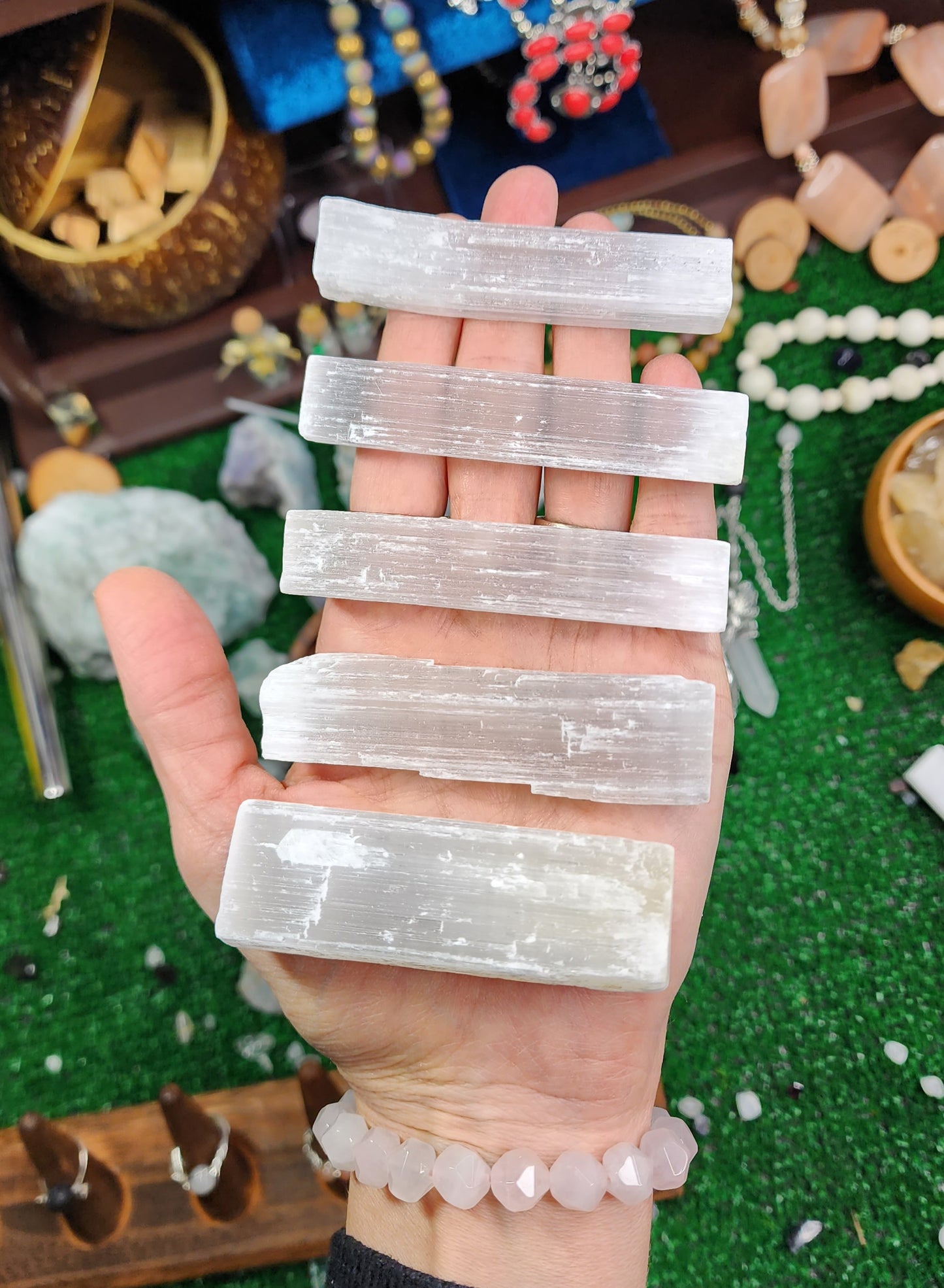 Selenite Wands