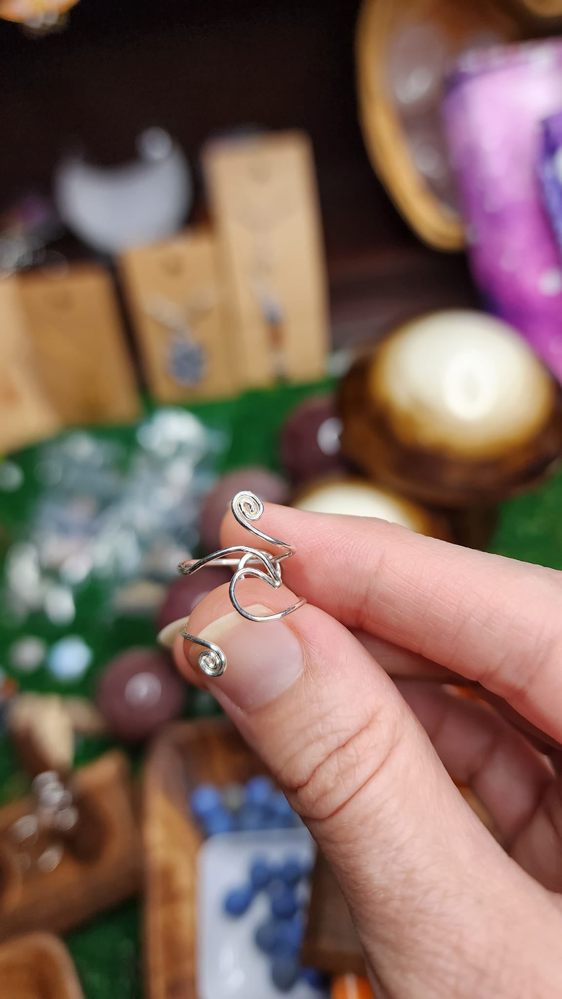 Flow Wave Wire Rings 🌊