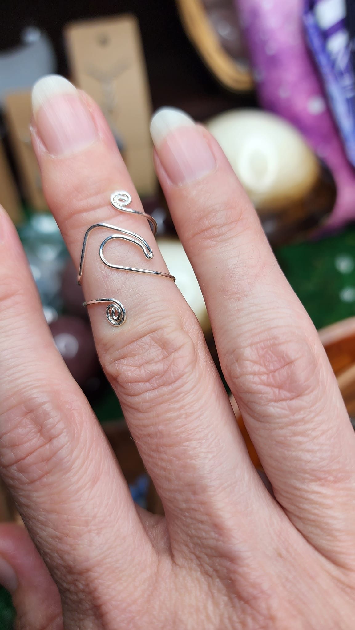 Flow Wave Wire Rings 🌊