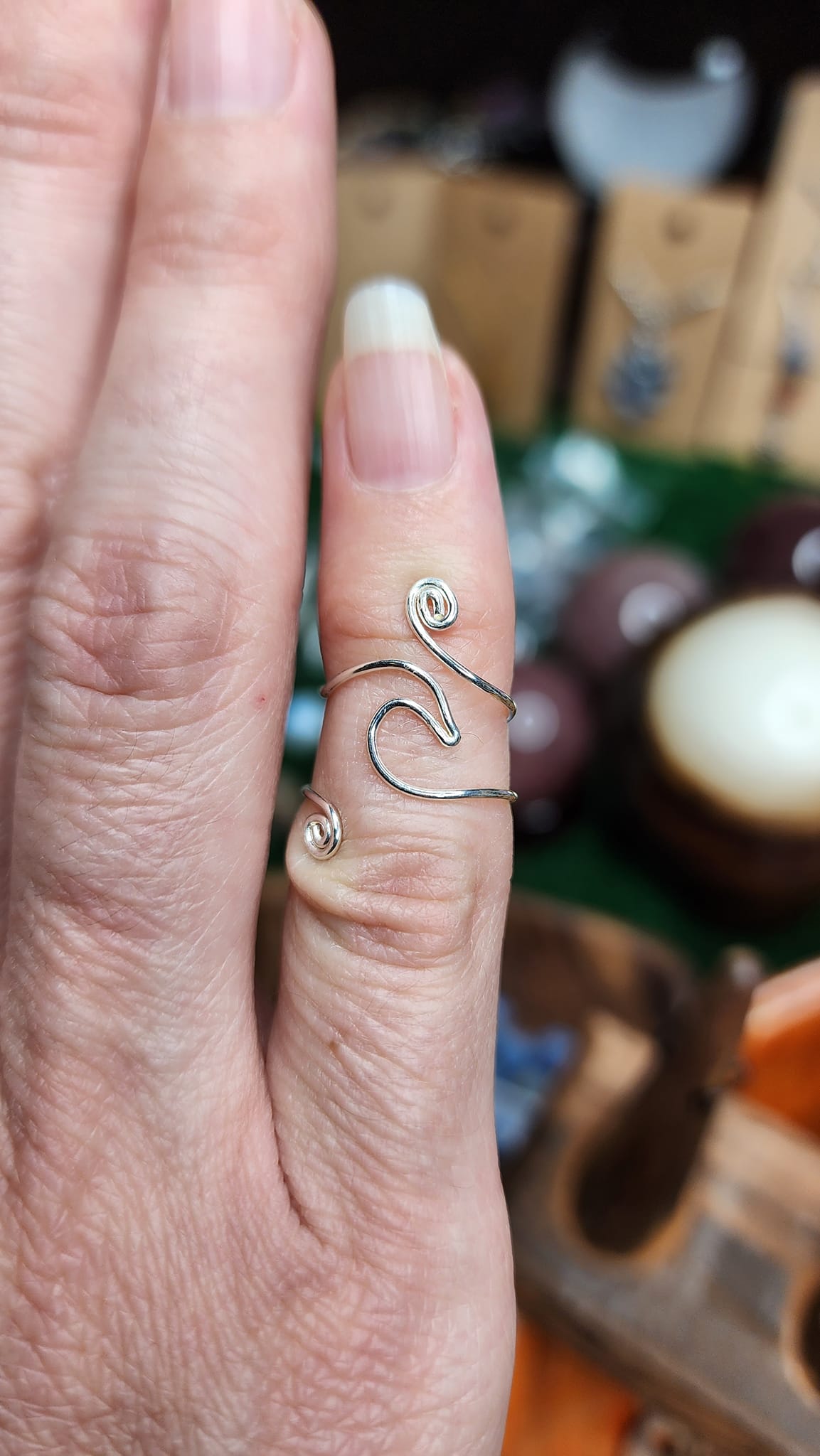 Flow Wave Wire Rings 🌊