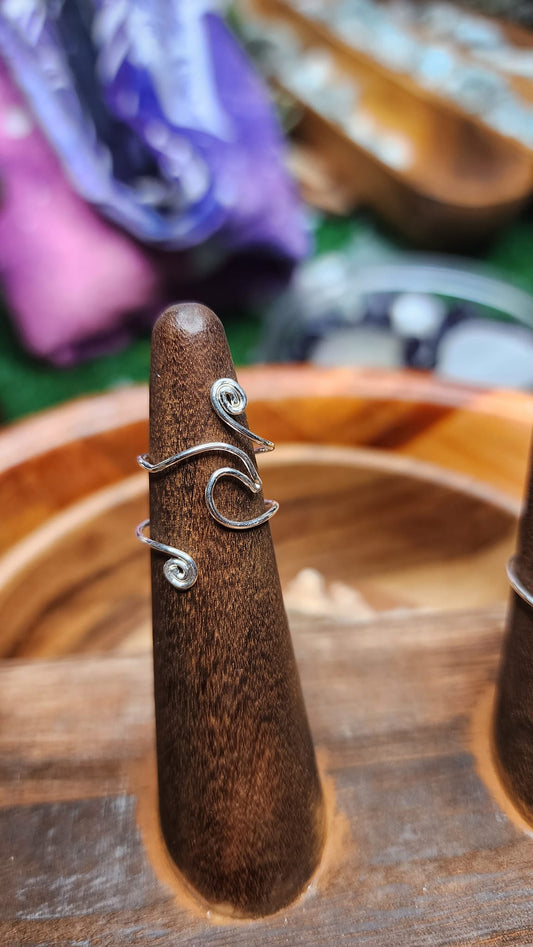 Flow Wave Wire Rings 🌊