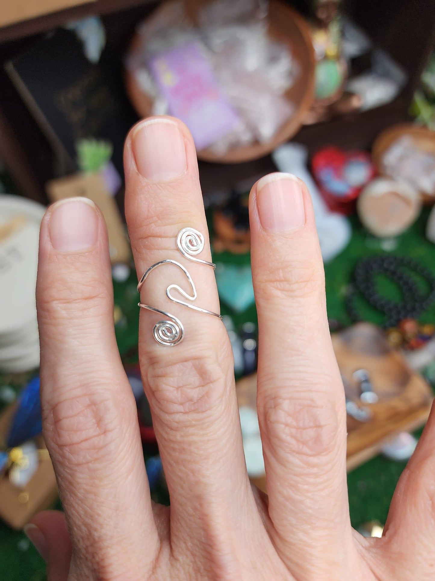 Flow Wave Wire Rings 🌊