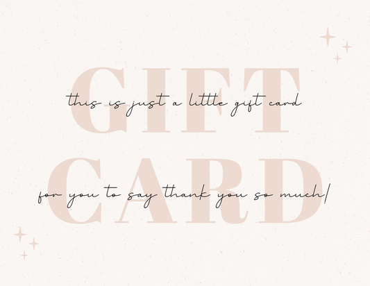 Flow Through Life Boutique Gift Card