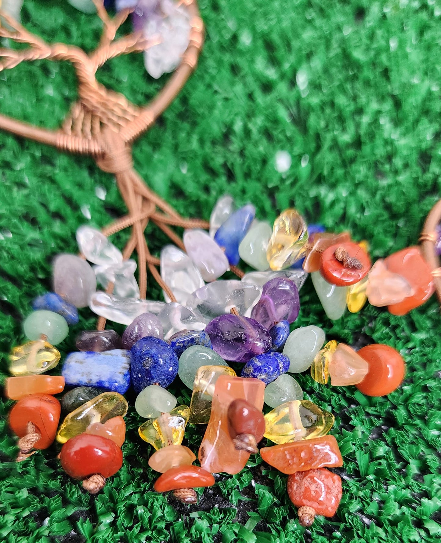 Tree of Life Heart Chakra Hangers