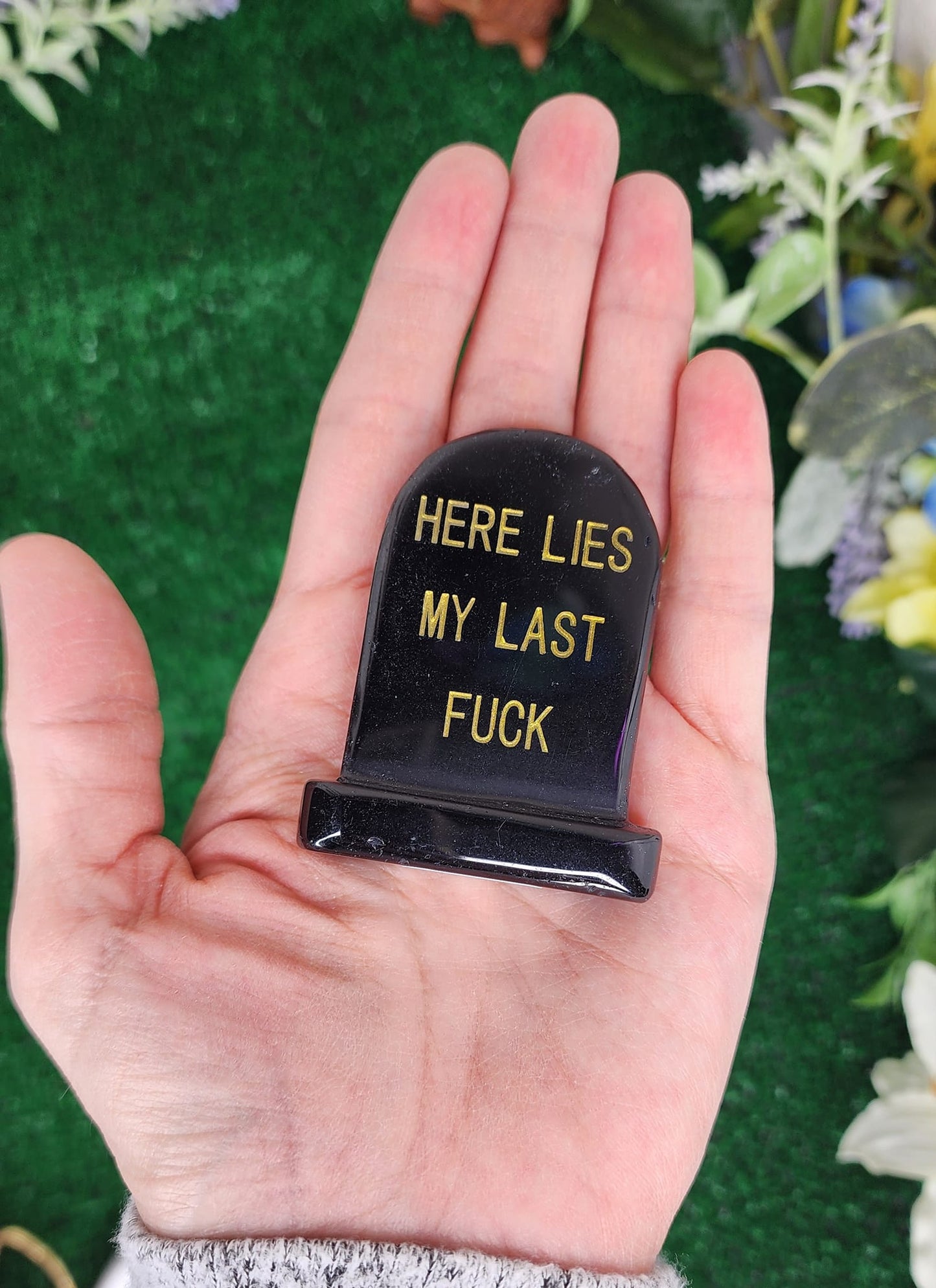 "Here Lies My Last F*ck" Gravestones