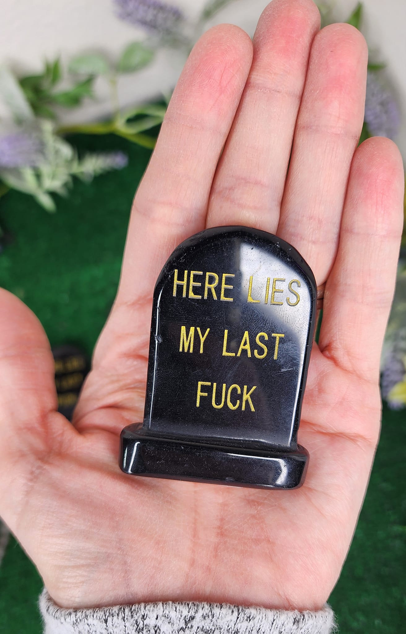 "Here Lies My Last F*ck" Gravestones