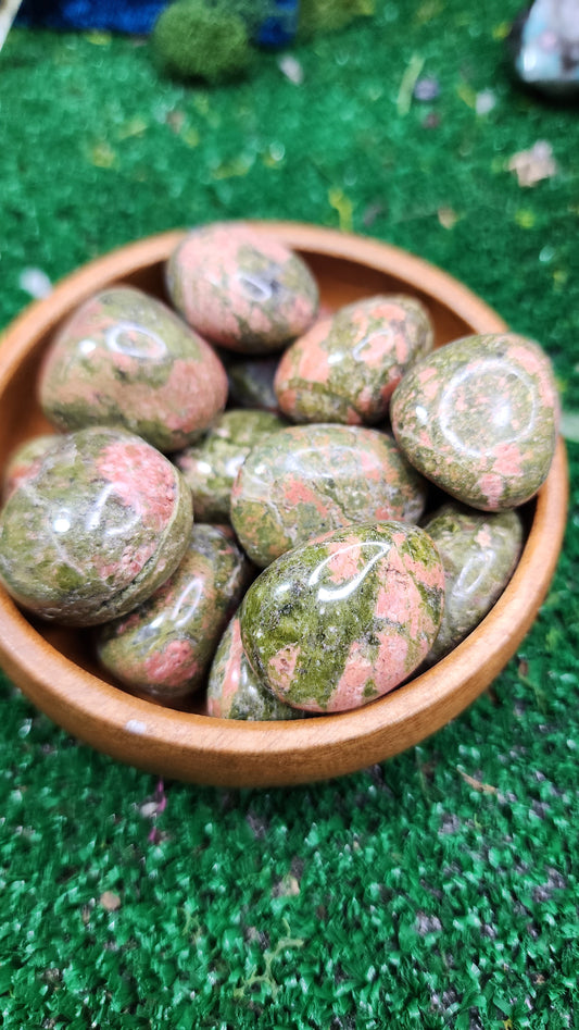 Unakite Tumbles