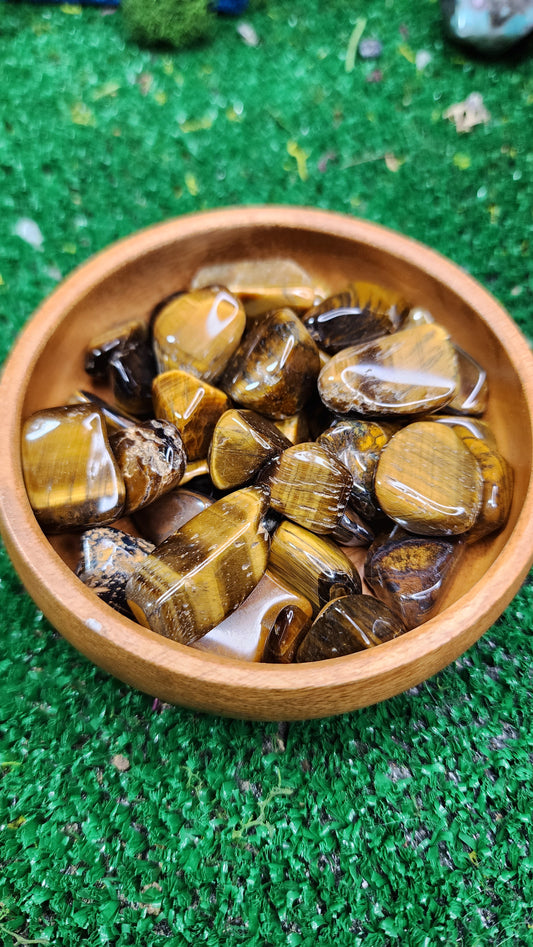 Tiger's Eye Tumbles
