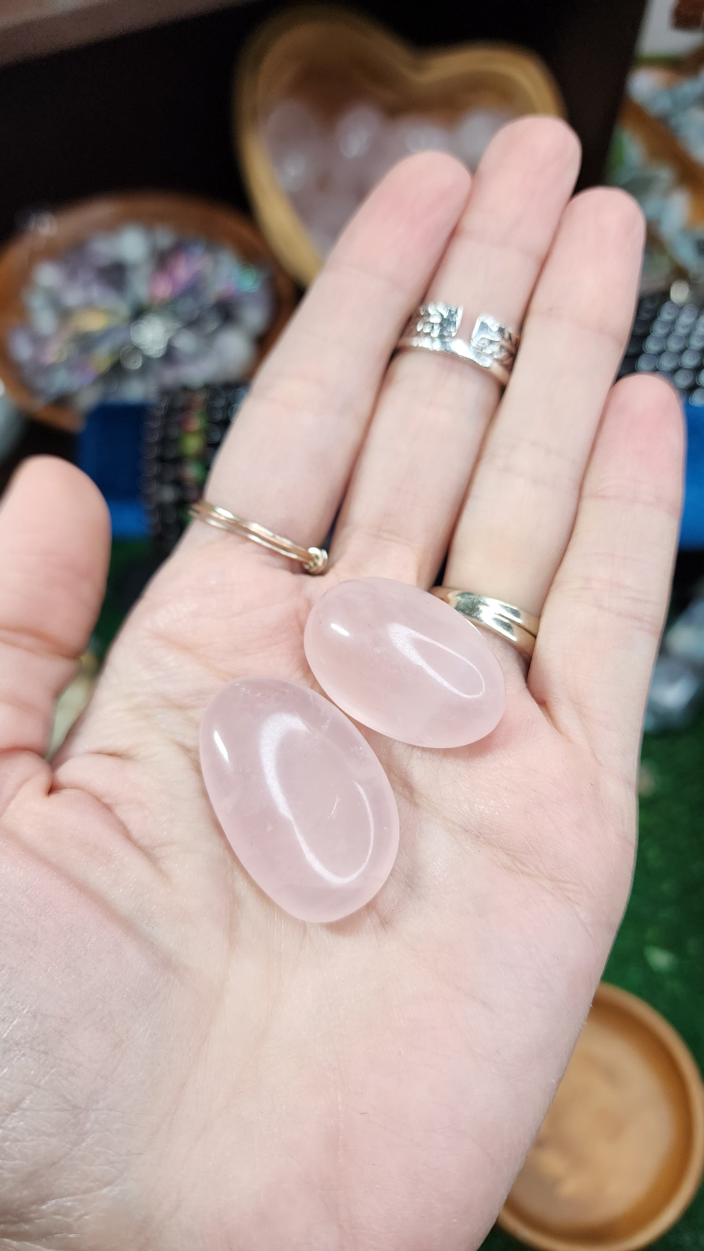 Rose Quartz Tumbles